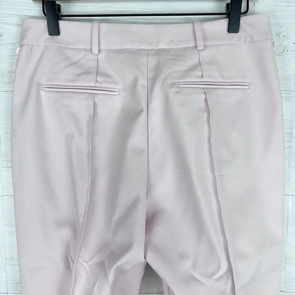 Ted Baker Anett Side Seam Detail Trousers Ankle Pants Size US 6 Baby Pink